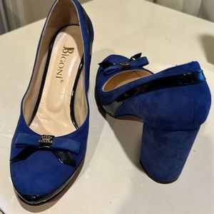 BIGONI  ESSERE  blocked heel Size 38 8/5